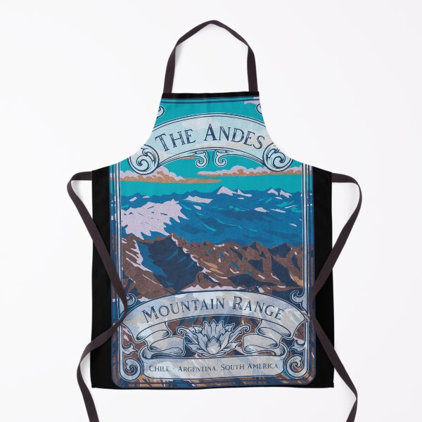 Item preview, The Andes Mountain Range South America Vintage designed and sold by JordanHolmes.