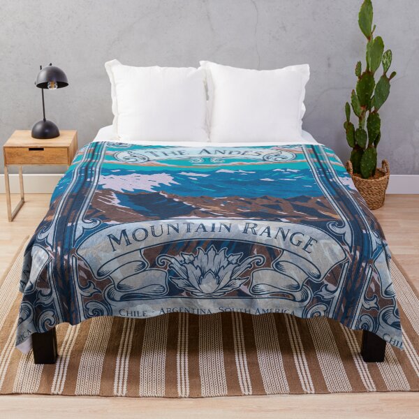 Item preview, The Andes Mountain Range South America Vintage designed and sold by JordanHolmes.