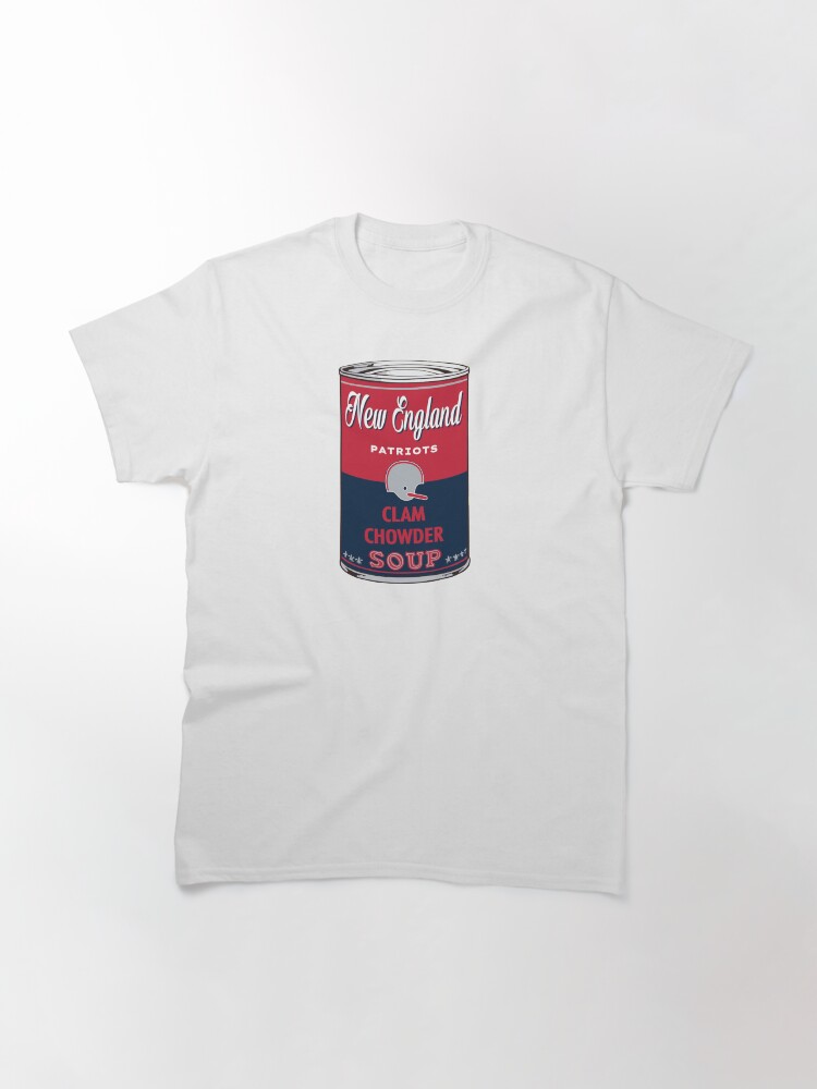 Thumbnail 3 of 7, Classic T-Shirt, New England Patriots Soup Can designed and sold by SoCalVol2017.