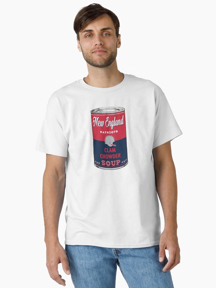 Thumbnail 1 of 7, Classic T-Shirt, New England Patriots Soup Can designed and sold by SoCalVol2017.