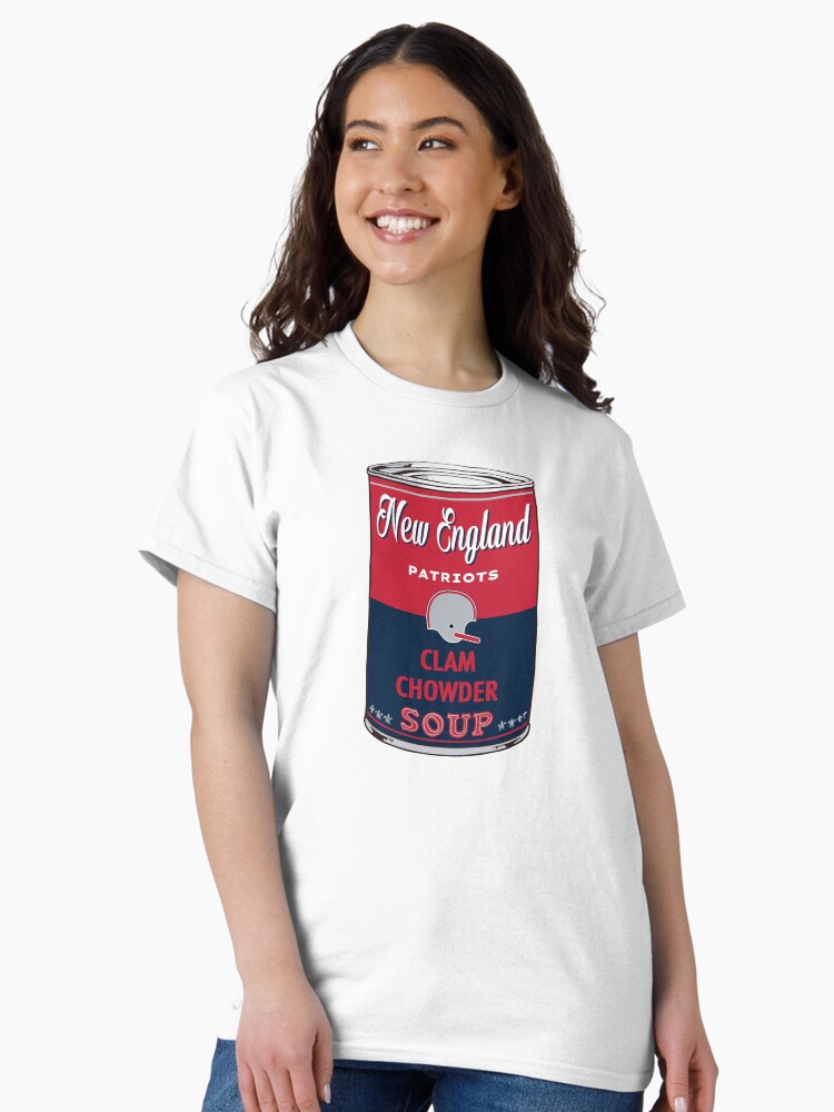 Thumbnail 2 of 7, Classic T-Shirt, New England Patriots Soup Can designed and sold by SoCalVol2017.