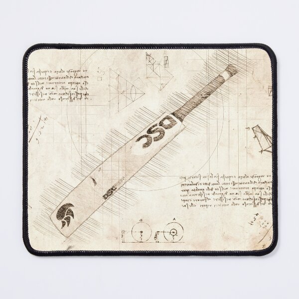 Item preview, Da Vinci Sketch Art Cricket Bat - Paper designed and sold by Rayyanz.