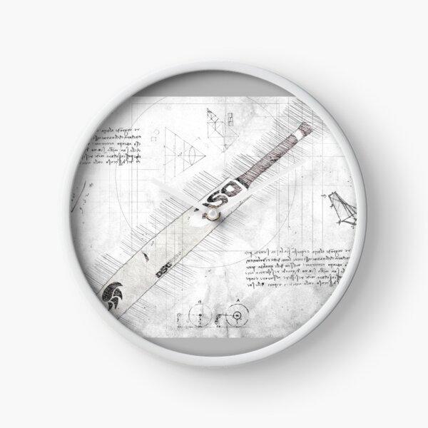 Item preview, Da Vinci Sketch Art Cricket Bat - Grunge designed and sold by Rayyanz.