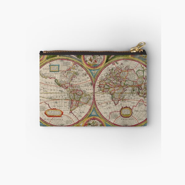 Item preview, Vintage Map of The World (1662) designed and sold by BravuraMedia.