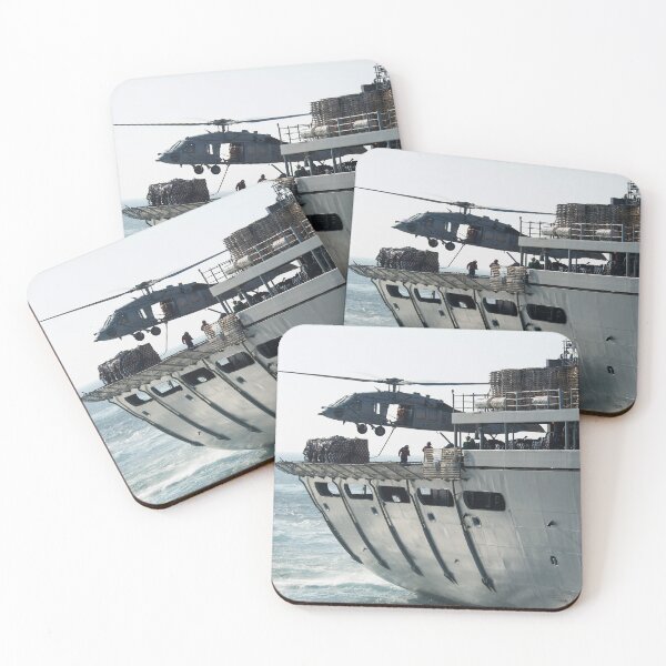 Item preview, STK109133M-An MH-60S Seahawk helicopter transports cargo. designed and sold by StocktrekImages.