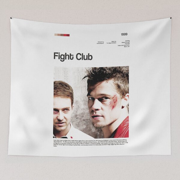 Item preview, Fight Club  movie  poster designed and sold by paulrommer.