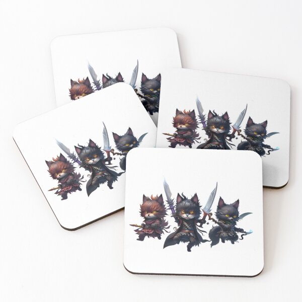 Item preview, Ninja cat, cat warriors ,samurai cat,brave cat, cute ninja cat, mamma's cat, japanese samurai cat, super hero cat, vintage ninja cat, vintage cat, gifts for her designed and sold by Cat-culture-art.