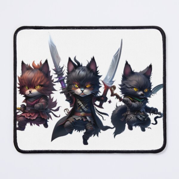 Item preview, Ninja cat, cat warriors ,samurai cat,brave cat, cute ninja cat, mamma's cat, japanese samurai cat, super hero cat, vintage ninja cat, vintage cat, gifts for her designed and sold by Cat-culture-art.