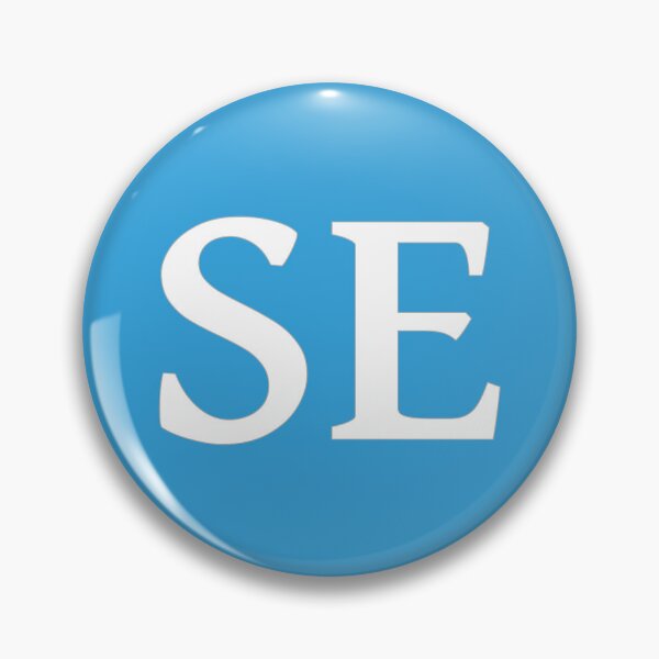 Item preview, SE Initials Monogram Elegant White Letters designed and sold by Jeallan Designs.