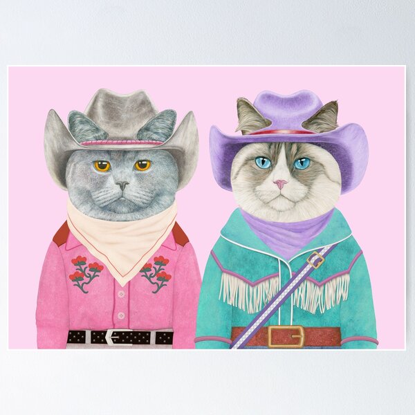 Item preview, Rodeo Cats - British Shorthair & Ragdoll Cat designed and sold by AnimalCrew.