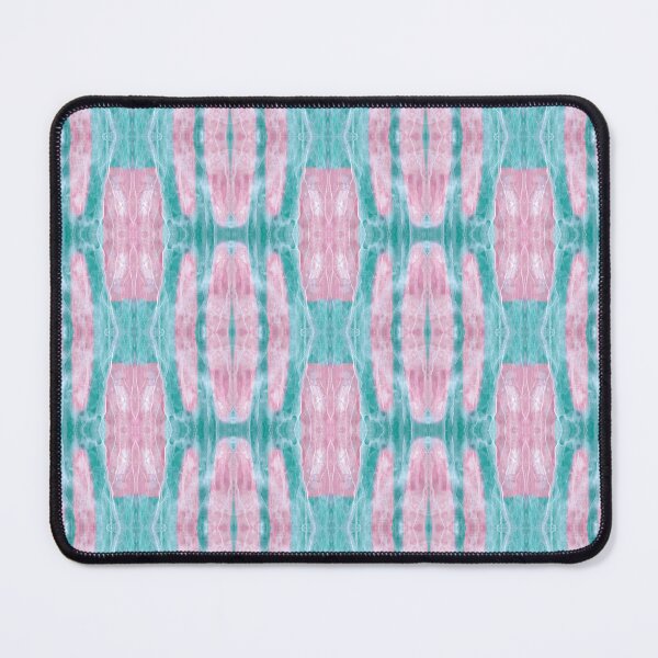 Item preview, Kaleidoscope in teal and light pink designed and sold by Janine-Brewster.