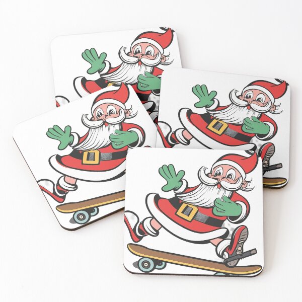 Item preview, Santa Claus skating designed and sold by Franco Lagreca.