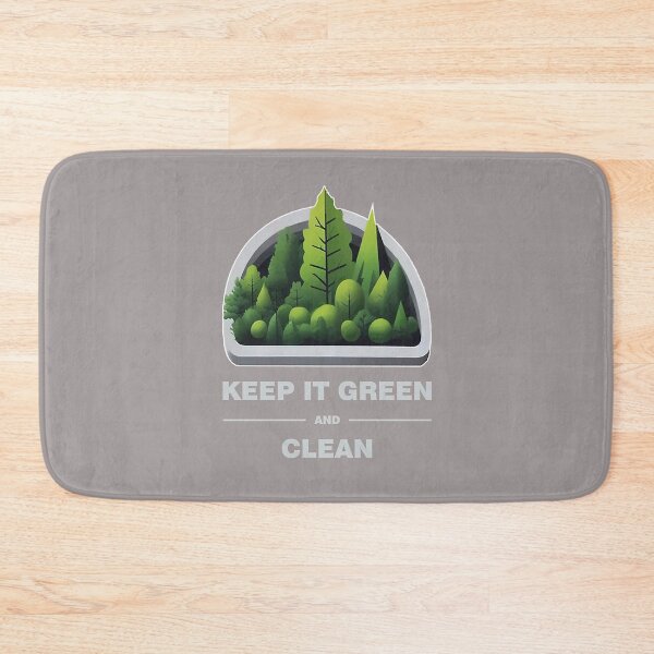 Item preview, Keep it green and clean designed and sold by Fantes.