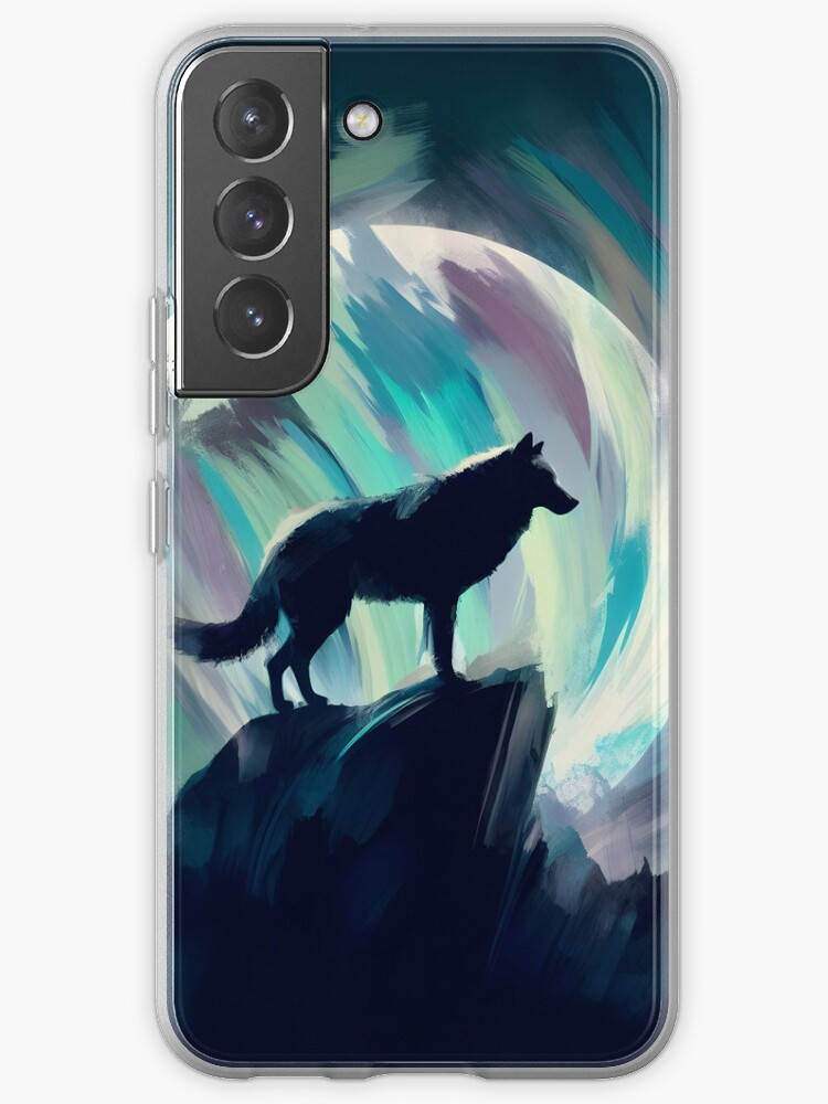 Thumbnail 1 of 4, Samsung Galaxy Phone Case, "Solitary as a Wolf" by www.tonnyfroyen.com designed and sold by cokemann.