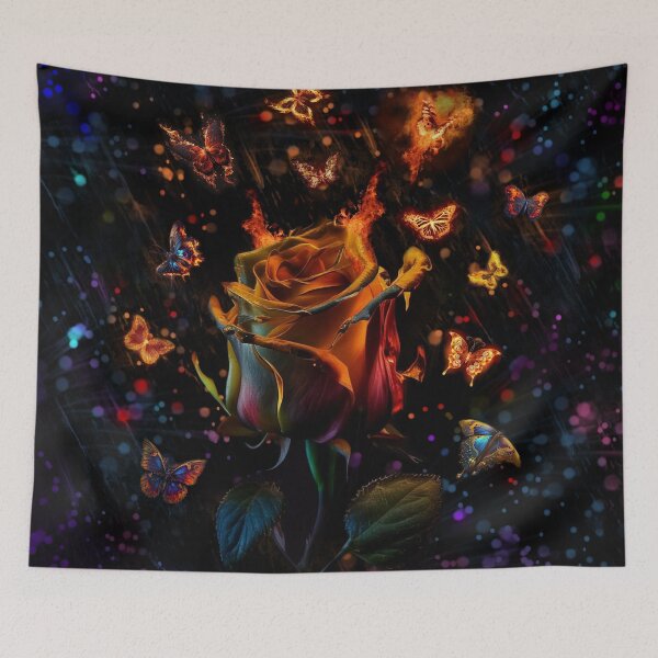 Item preview, BURNING ROSE  designed and sold by johnnyssandart.