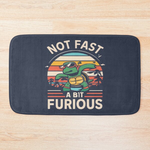 Item preview, Not Fast A bit Furious funny turtle t shirt gift idea designed and sold by UrbanGraphixs.