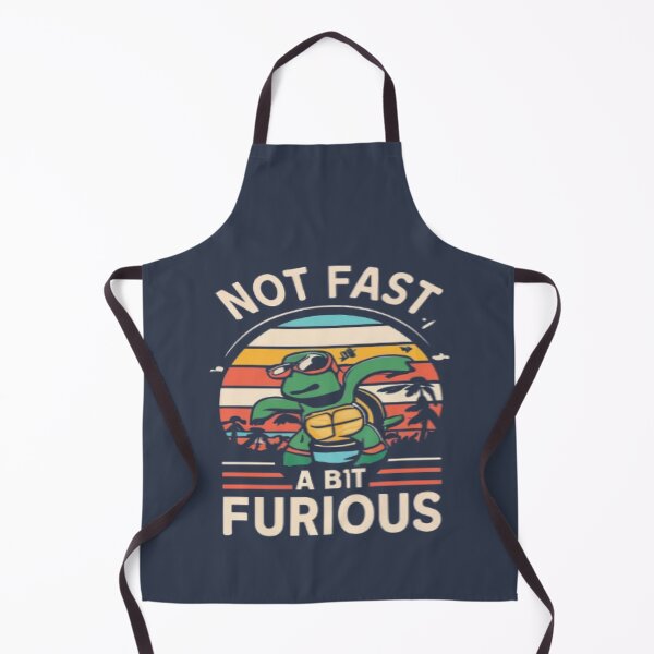 Item preview, Not Fast A bit Furious funny turtle t shirt gift idea designed and sold by UrbanGraphixs.