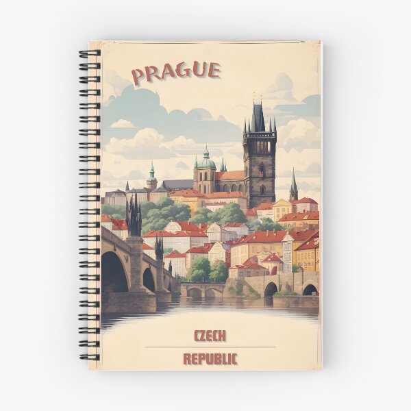 Item preview, Descubra la elegancia retro de Praga: colección de carteles antiguos designed and sold by Ceemko's Vintage Corner.