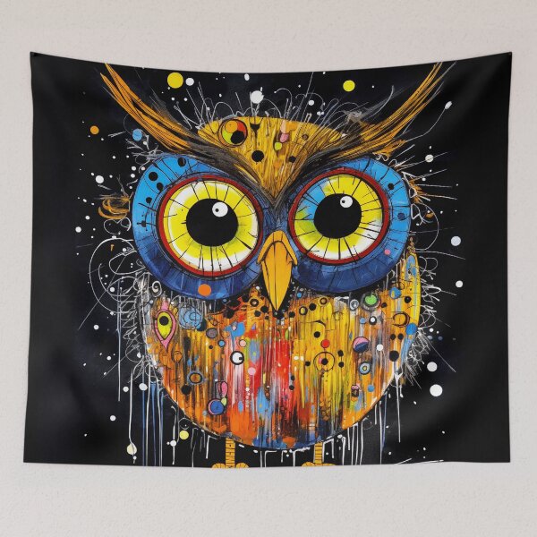 Item preview, "Whimsical Owl # 54" designed and sold by Glen Allison.