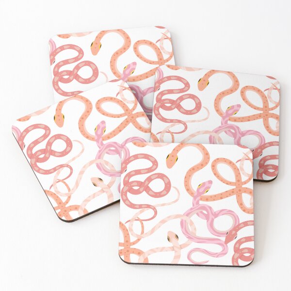 Item preview, Pink snakes designed and sold by Veleri.