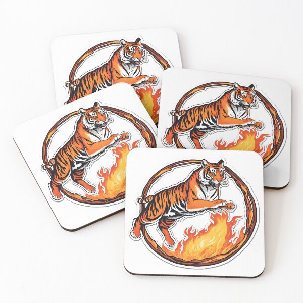 Item preview, Tiger-Themed Print-on-Demand: Unleash the Roar of Style! designed and sold by Bocianessco.
