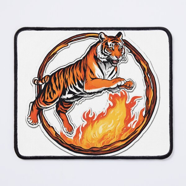 Item preview, Tiger-Themed Print-on-Demand: Unleash the Roar of Style! designed and sold by Bocianessco.