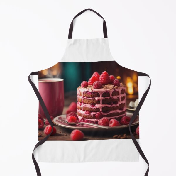 Item preview, Delicious raspberry cake with coffee in the background designed and sold by Damian Sobczyk.