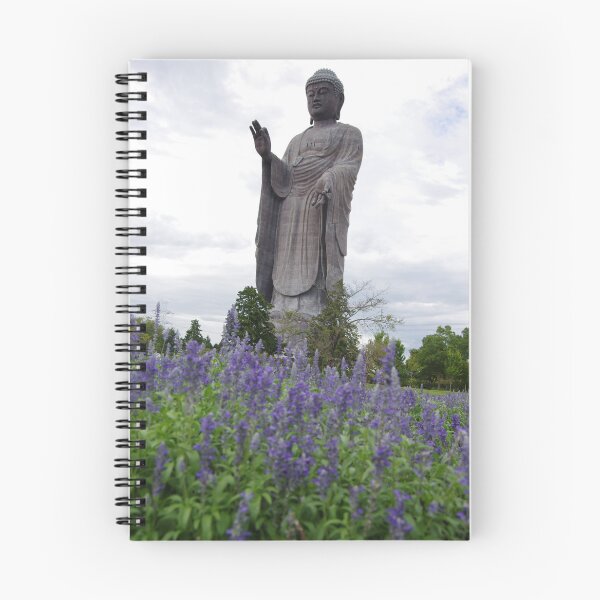 Item preview, Ushiku Daibutsu and lavender designed and sold by mymarvelous.