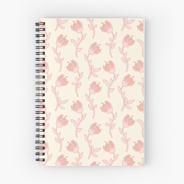 Item preview, Vertical Delicate Flower in pink color palette designed and sold by BrankaPD.