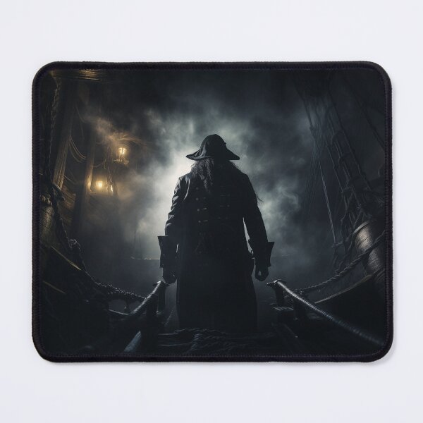 Item preview, Ghostly Pirate Art designed and sold by Piratepuns.