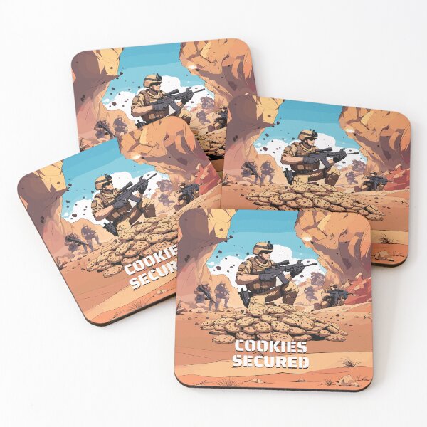 Item preview, Cookies secured. Mission Complete. designed and sold by twisted-dot.