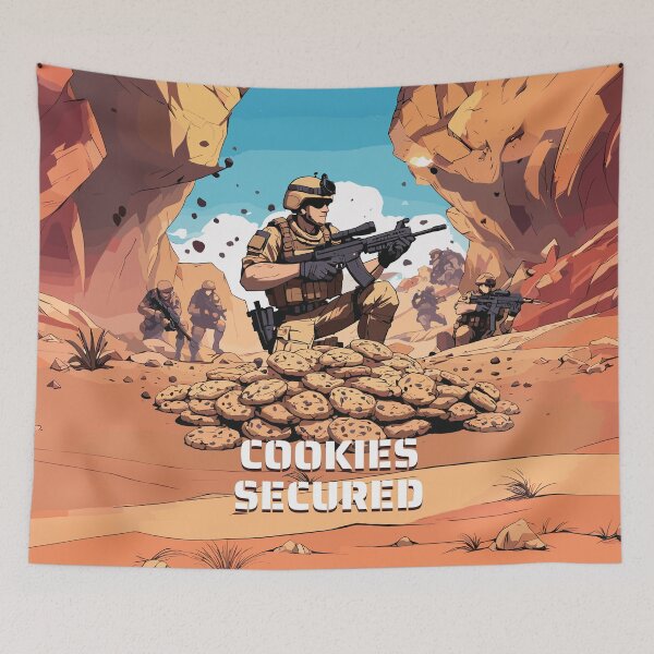 Item preview, Cookies secured. Mission Complete. designed and sold by twisted-dot.