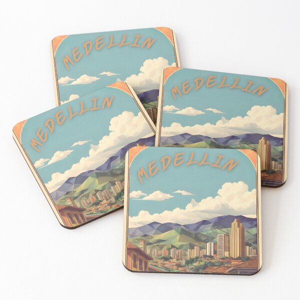 Item preview, Medellin's Vintage Flair: Retro Poster Collection designed and sold by Ceemko's Vintage Corner.