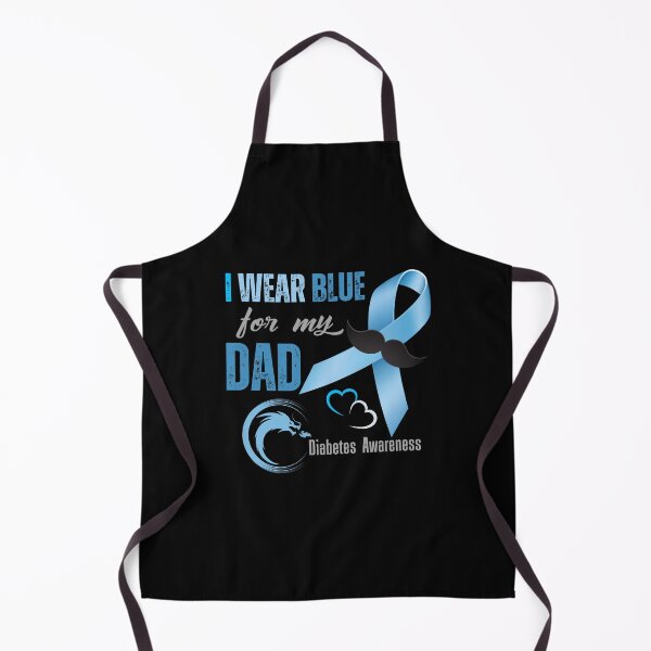Item preview, Diabetes Awareness I Wear Blue for My Dad designed and sold by Luckydesign1975.