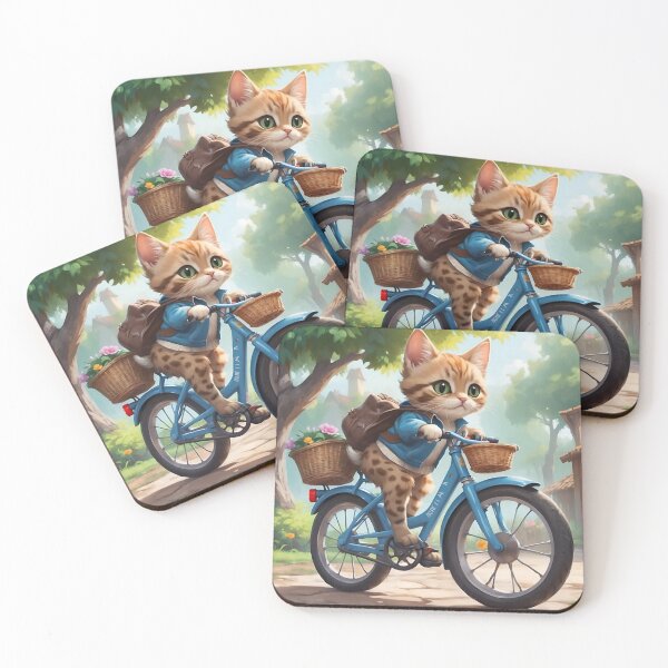 Item preview, KITTEN ON BIKE designed and sold by Pro-Wear.