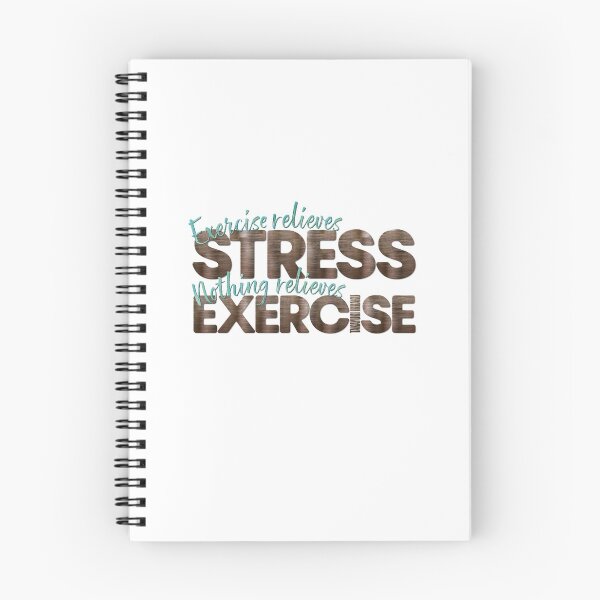 Item preview, Exercise relieves stress, nothing relieves exercise designed and sold by x1brett.