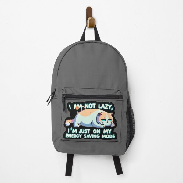 Item preview, I am not lazy, I am just on my energy saving mode,low energy cat designed and sold by Meowguar.