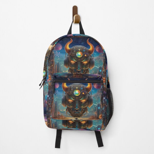 Item preview, Psychedelic Alien Cyborg Devil Art Trip 1 designed and sold by Benito Del Ray.
