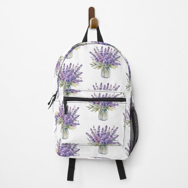 Item preview, Watercolor Lavender Flowers Bouquet designed and sold by silviaol.
