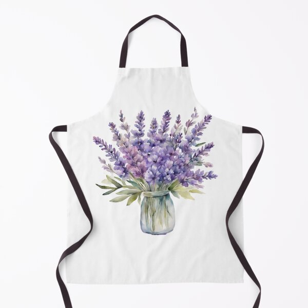 Item preview, Watercolor Lavender Flowers Bouquet designed and sold by silviaol.