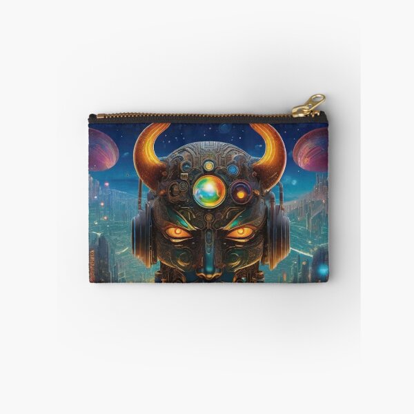 Item preview, Psychedelic Alien Cyborg Devil Art Trip 1 designed and sold by Benito Del Ray.