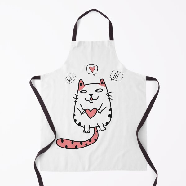 Item preview, cat says hello designed and sold by yaZzaboy.