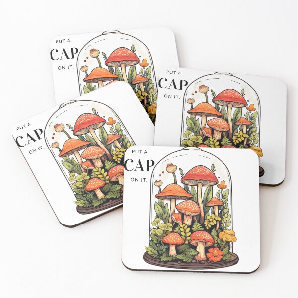 Item preview, Mushroom Pun - Put a cap on it designed and sold by Multi-RH.