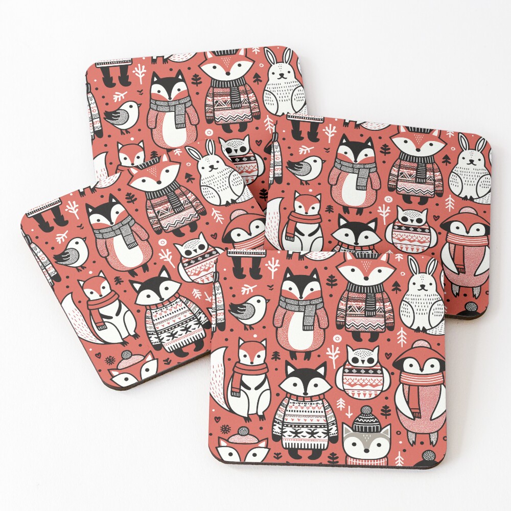 Item preview, Coasters (Set of 4) designed and sold by hidden-design.