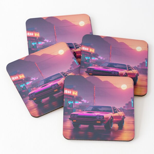 Item preview, Cyberpunk/Synthwave Styling Car designed and sold by SepiBear.