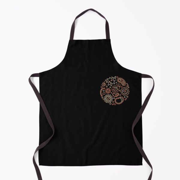Item preview, Microbiology creative round outline design with bacteria and microbes signs for Virologist designed and sold by venomousvector.