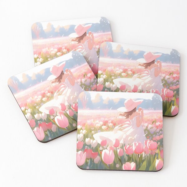 Item preview, Tulips watercolor. designed and sold by Fairytale-11.
