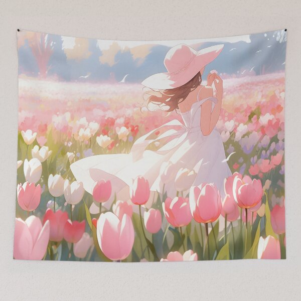 Item preview, Tulips watercolor. designed and sold by Fairytale-11.