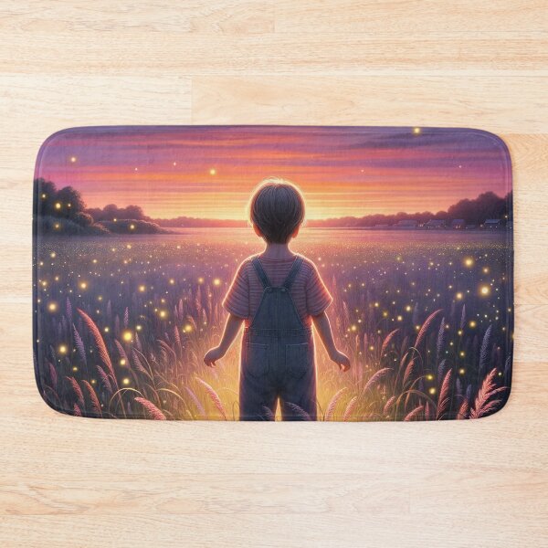 Item preview, Boy Gazing into Evening Brilliance designed and sold by PictorialWhimsy.