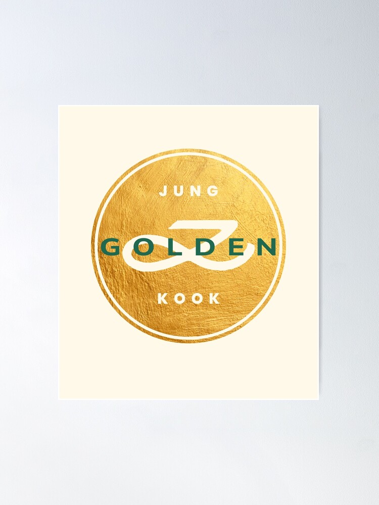 BTS JUNGKOOK GOLDEN  直筆サイン入りポスター JUNG KOOK Solo Album『GOLDEN』リリース記念、直筆サイン入り